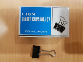 Penjepit Kertas No 107, Isi 12 Pcs