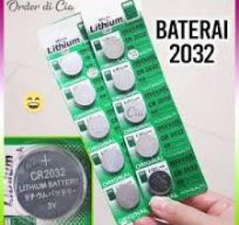 Baterai Bulat 2032