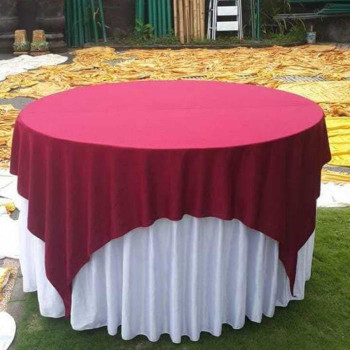 Meja bundar, Panjang, Prasmanan, Pondokan Dan Cover