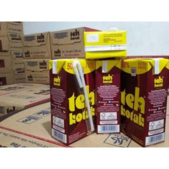 Teh Kotak 200 ml Extra Isi 24