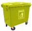 TEMPAT SAMPAH / DUSTBIN 660L WITH YELLOW LID