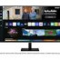 SAMSUNG SMART MONITOR M5 27" FHD 60HZ TIZEN OS	SMART APPS/NETFLIX