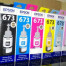 x Tinta Epson 673 (L800 L805 L810 L850 L1800)