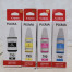 x Tinta Printer Canon 790 (4 Warna) (G1000/1010 G2000/2010 G2002 G3000/3010 G4000/4010)