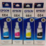 Tinta Printer Epson 664 Colours (Cyan, Yellow, Magenta)