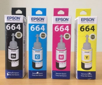 tinta printer epson 664  ( 4 warna)