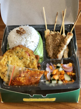 Paket Nasi Dos Jawara 2 - Sate Ayam