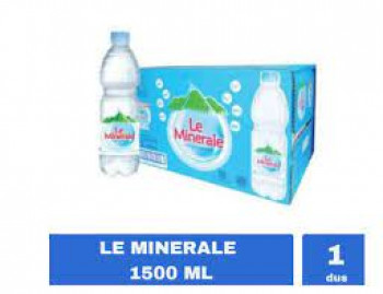 le minerale botol 1500 ml