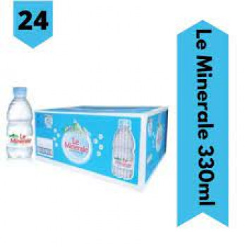 le minerale botol 330 ml