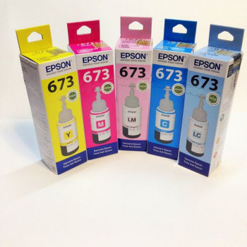 TINTA EPSON 673 ORIGINAL ( epson L850)