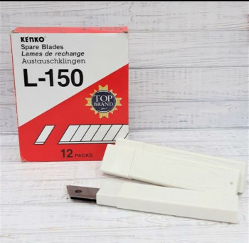 isi cutter besar kenko L-150 isi 12 pcs