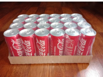 Coca Cola Kaleng 330 ml isi  24 pcs