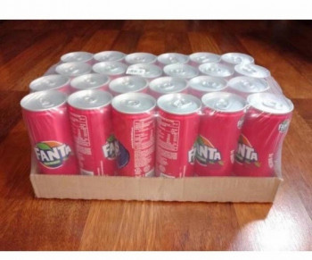 fanta kaleng 330 ml  isi 24 pcs