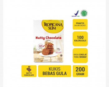 biskuit diabetes / Tropicana Slim Cookies Nutty Chocolate  200 gr