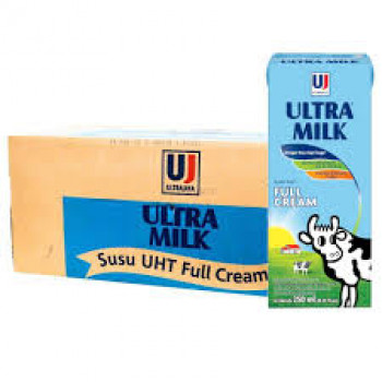 Susu Ultra Jaya Milk Full Cream (250 ML)