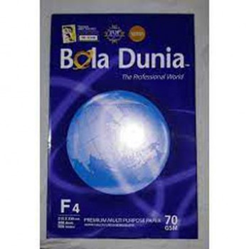 Bola Dunia Folio F4 70 gsm (Dus)