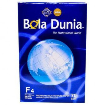 Bola Dunia Folio F4 70 gsm (Rim)