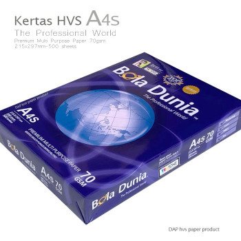 Kertas HVS A4s Bola Dunia