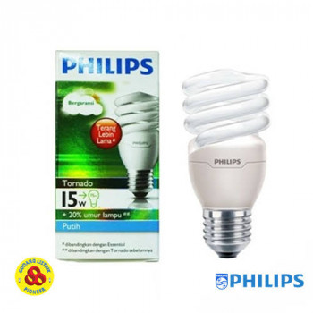 Lampu Philips Ulir 15 watt