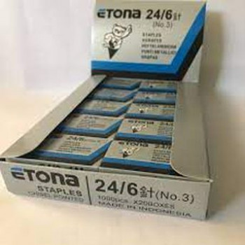 isi staples etona no. 3 (Pack)