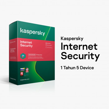 Anti Virus Internet Security Kaspersky - 5 Device - 1 Year