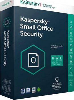 Anti Virus KASPERSKY Small Office Security (KSOS) 1 File Server + 10 Users