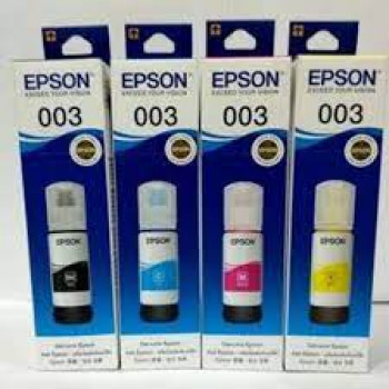 TINTA EPSON 003 HITAM, KUNING, BIRU, MERAH