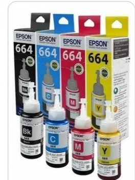 82. Tinta Printer Epson, T664 warna ( set)