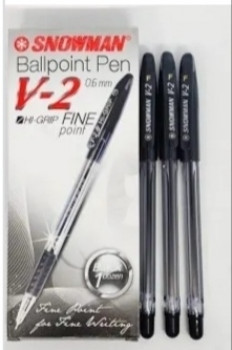 7. Ballpoint Hi Grip, Snowman V2