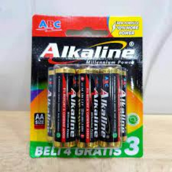 Baterai AA alkaline