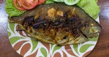 Ikan Baronang Bakar