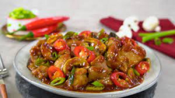 Ayam Jamur Saus Tiram