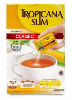 GULA TROPICANA SLIM CLASSIC ISI 100 SACHET