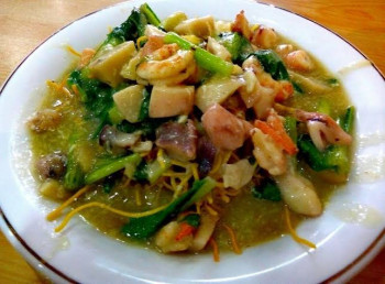 Mie titi seafoad