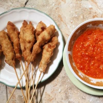 Sate taichan ayam crispi