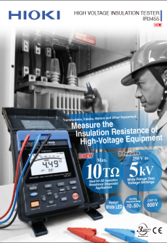 HIOKI HIGH VOLTAGE INSULATION TESTER IR3455