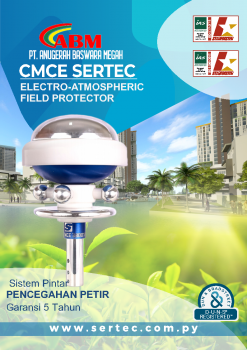 CMCE SERTEC SISTEM PENCEGAHAN PETIR CMCE 120M