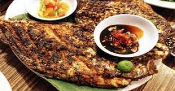 Ikan Baronang Bakar