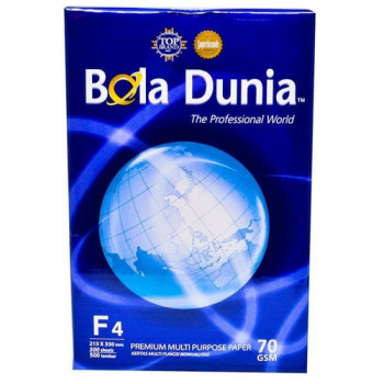 BOLA DUNIA FOLIO F4 70 GSM