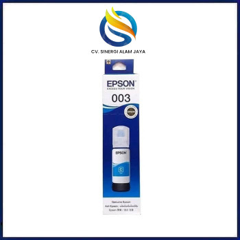 Tinta Epson 003 Original refill Ink Warna Cyan