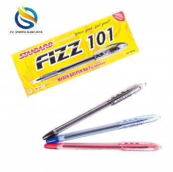 Pulpen Standard Fizz 101 / Ballpoint Standart Fizz 101 (1 Lusin)