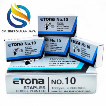 ISI REFILL STAPLES ETONA NO. 10 (ISI 20 BOX)