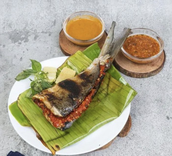 Ikan Bandeng Bakar Rica