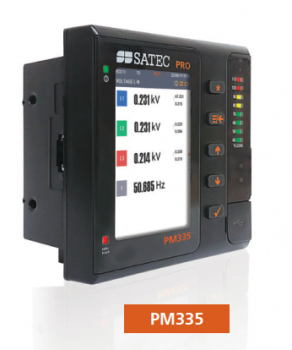 SATEC POWER QUALITY ANALYZER (FIX TYPE) PM335