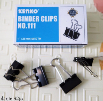 BINDER CLIPS