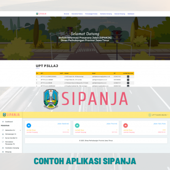 APLIKASI SIPANJA (Sistem Informasi Perlengkapan Jalan)