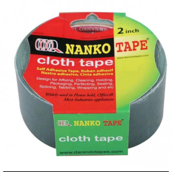 NANKO CLOTH TAPE HITAM 2