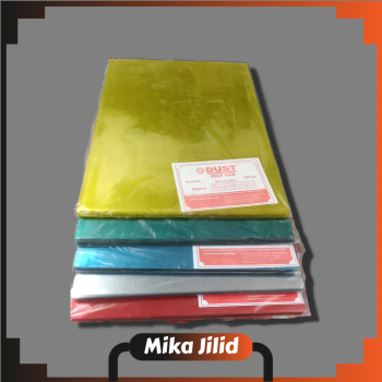 Plastik Mika Jilid Bening/Warna