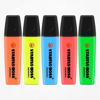 STABILO WARNA  BOSS 5 HIGHLIGHTERS BOSS