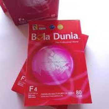 Kertas Folio Bola Dunia (F4) 80 gsm